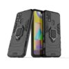 Samsung Galaxy M31 Case Luxury Ring Back Cover Case +3D Tempered Glass Protector - Image 19