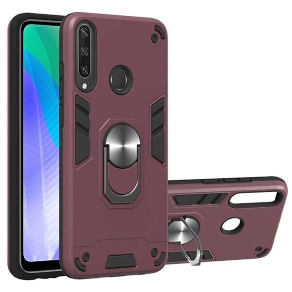 Huawei Y6P  Shockproof Armor Case + 3D Glass Protector - Image 5
