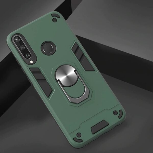Huawei Y6P  Shockproof Armor Case + 3D Glass Protector - Image 18