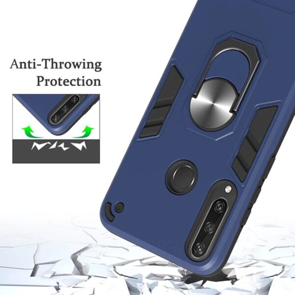 Huawei Y6P  Shockproof Armor Case + 3D Glass Protector - Image 10