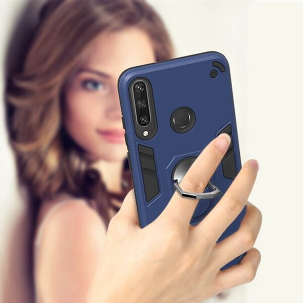Huawei Y6P  Shockproof Armor Case + 3D Glass Protector - Image 8