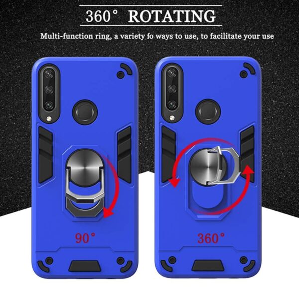 Huawei Y6P  Shockproof Armor Case + 3D Glass Protector - Image 13