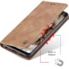 Samsung A73 5G CaseMe Leather Flip Cover - Image 10