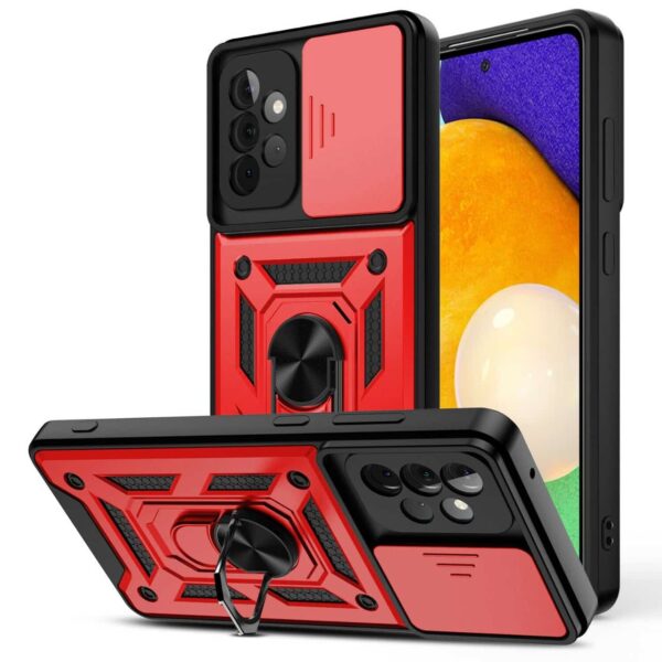 Samsung A32 Slide Window Armor Case + free 3D Glass Protector - Image 16