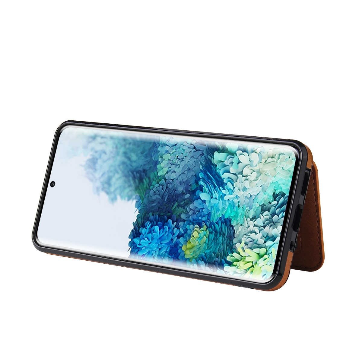 Samsung S21 Ultra Luxury Leather Wallet Back Cover Case - Image 17