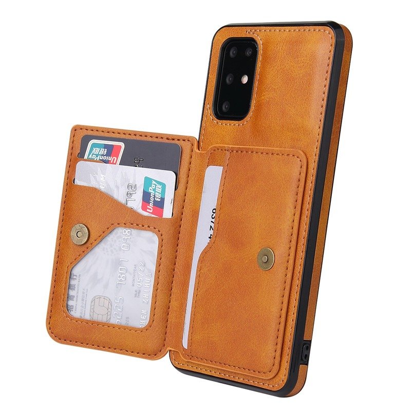 Samsung S21 Ultra Luxury Leather Wallet Back Cover Case - Image 21