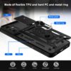 Samsung A32 Slide Window Armor Case + free 3D Glass Protector - Image 18