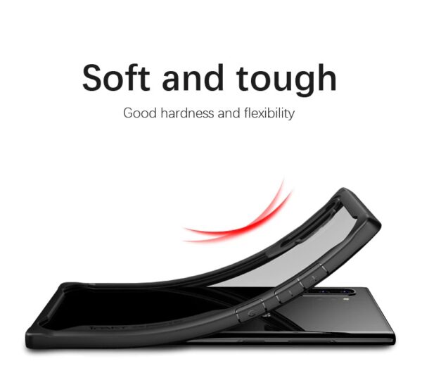 iPaky Clear Back Case for Samsung Note 10/Note10+ - Image 3