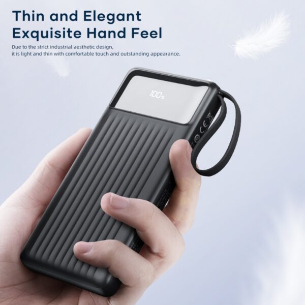 ROCK P80 4in 1 Fast Charging PD 20,000Mah Power bank - Image 2