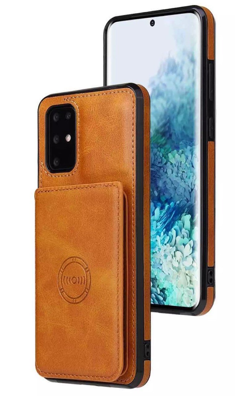 Samsung S21 Ultra Luxury Leather Wallet Back Cover Case - Image 20