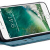 iPhone 6/7/8  & iPhone 6Plus/7Plus/8Plus CaseMe Retro Matte Soft Flip Leather Wallet Case - Image 4