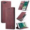 iPhone 6/7/8  & iPhone 6Plus/7Plus/8Plus CaseMe Retro Matte Soft Flip Leather Wallet Case - Image 13