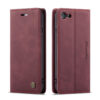 iPhone 6/7/8  & iPhone 6Plus/7Plus/8Plus CaseMe Retro Matte Soft Flip Leather Wallet Case - Image 8