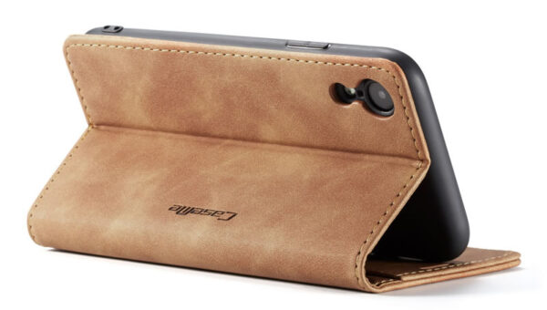 CaseMe iPhone X/Xs , Xr & Xs Max Retro Matte Soft Flip Leather Wallet Case - Image 16