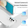 Samsung Galaxy A32, A52 & A72 Premium Antiburst Clear Armor Shockproof Case. - Image 4