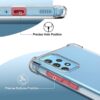 Samsung Galaxy A32, A52 & A72 Premium Antiburst Clear Armor Shockproof Case. - Image 3