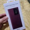 Samsung Galaxy S22 Ultra 5G Official Clear View Smart Flip Cover - Image 10