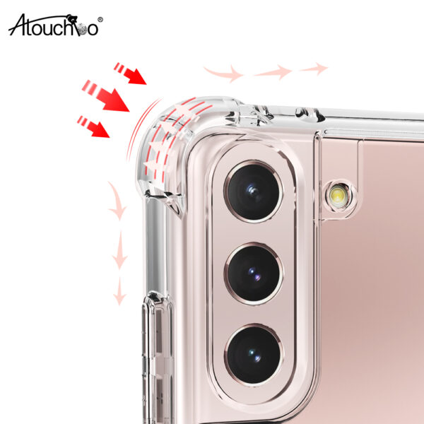 Orginal Atouchbo Anti-shock King Kong Armor Shockproof Super Premium Protection Bumper Clear Case - Image 10