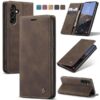 CaseMe Samsung Galaxy A05/A05s, A14, A15, A24 & A25  Soft Slim Folio Retro Flip Leather Wallet Case with 2 Cards Slot - Image 12