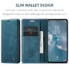 CaseMe Samsung Galaxy A05/A05s, A14, A15, A24 & A25  Soft Slim Folio Retro Flip Leather Wallet Case with 2 Cards Slot - Image 15