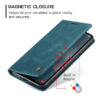 CaseMe Samsung Galaxy A05/A05s, A14, A15, A24 & A25  Soft Slim Folio Retro Flip Leather Wallet Case with 2 Cards Slot - Image 10
