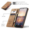 CaseMe Samsung Galaxy A05/A05s, A14, A15, A24 & A25  Soft Slim Folio Retro Flip Leather Wallet Case with 2 Cards Slot - Image 8