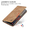 CaseMe Samsung Galaxy A05/A05s, A14, A15, A24 & A25  Soft Slim Folio Retro Flip Leather Wallet Case with 2 Cards Slot - Image 7