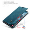 CaseMe Samsung Galaxy S24 Ultra Soft Slim Folio  Retro Flip Leather Wallet Case with 2 Cards Slot - Image 12