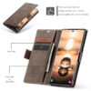 CaseMe Samsung Galaxy S24 Ultra Soft Slim Folio  Retro Flip Leather Wallet Case with 2 Cards Slot - Image 6