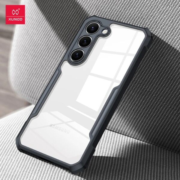 Xundd Beatle Series Shockproof Airbag Camera And Screen Protection Anti-Fingerprint Transparent Back Cover For Samsung Galaxy S Series - Image 16