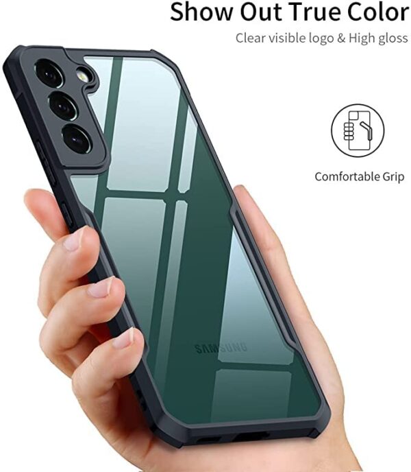 Xundd Beatle Series Shockproof Airbag Camera And Screen Protection Anti-Fingerprint Transparent Back Cover For Samsung Galaxy S Series - Image 12