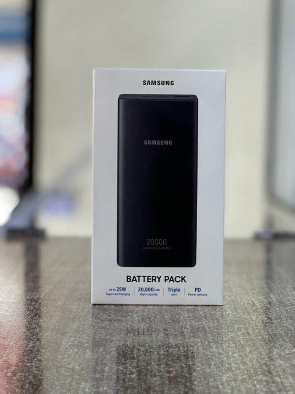 Original Samsung 10,000mAh & 20,000mAh 25W Super Fast  Charge Metallic Powerbank With  Type C-C Cable