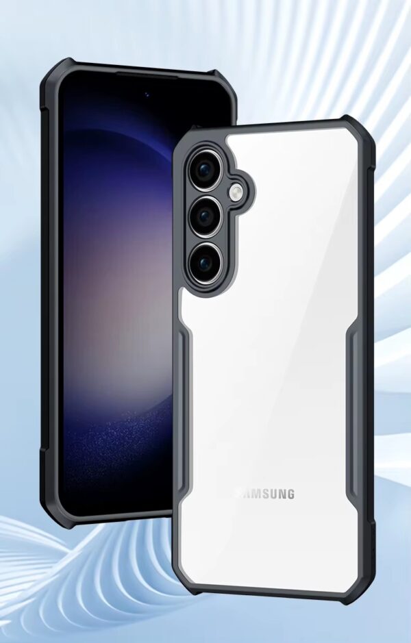 Xundd Beatle Series Shockproof Airbag Camera And Screen Protection Anti-Fingerprint Transparent Back Cover For Samsung Galaxy S Series - Image 4