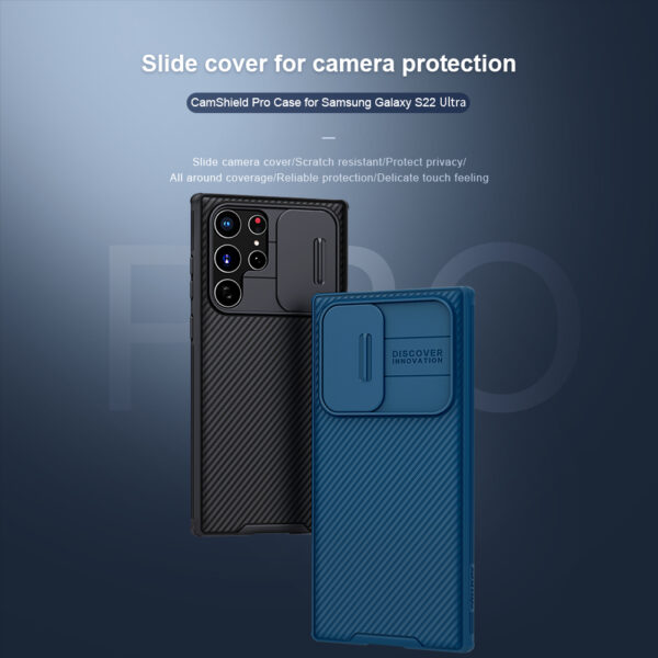 Original NILLKIN CamShield Pro Sliding Camera Protection Phone Case For Samsung Galaxy S22 Ultra, S23 Ultra, S24 Ultra & S25 Ultra - Image 10