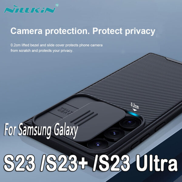 Original NILLKIN CamShield Pro Sliding Camera Protection Phone Case For Samsung Galaxy S22 Ultra, S23 Ultra, S24 Ultra & S25 Ultra - Image 12