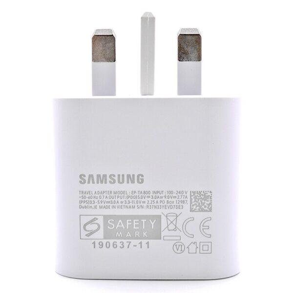 Original Samsung 45W & 25W PD Super Fast Wall Charger With USB Type-C to C Cable - Image 19