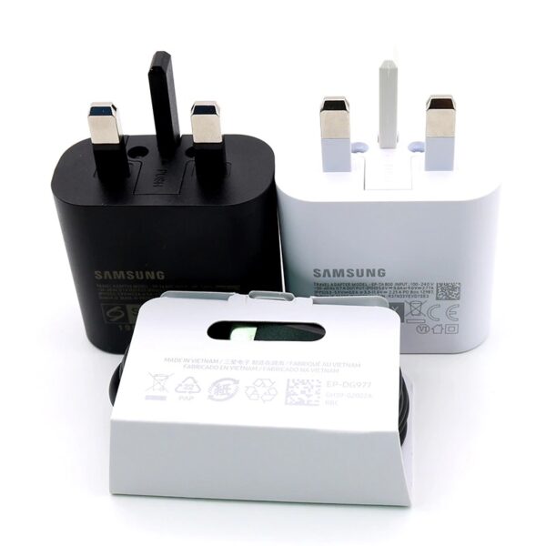 Original Samsung 45W & 25W PD Super Fast Wall Charger With USB Type-C to C Cable - Image 22