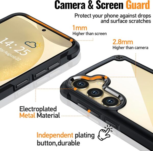 Orginal Candy Armor Shockproof Super Premium Protection Bumper Clear Case For Samsung Galaxy A05s,A06,A15/A24/A25,A16, A26,A35/A55, A54 & A36/A56 - Image 17