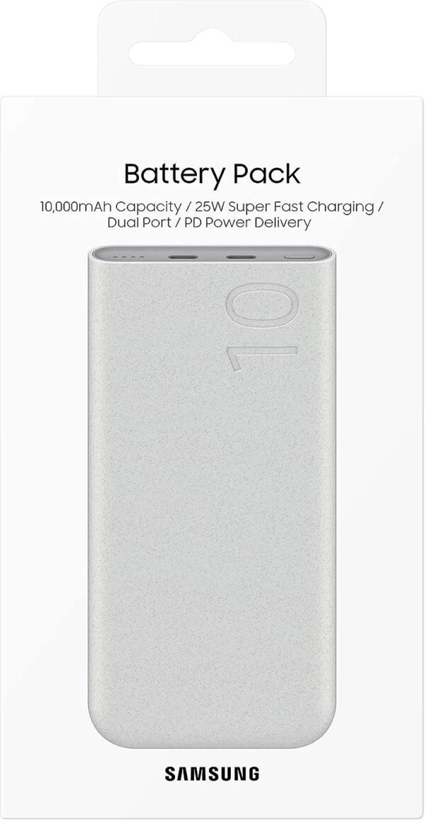 Original SAMSUNG 20,000mAh &10,000mAh Super Fast Charge Metallic Powerbank With Type C-C Cable - Image 2