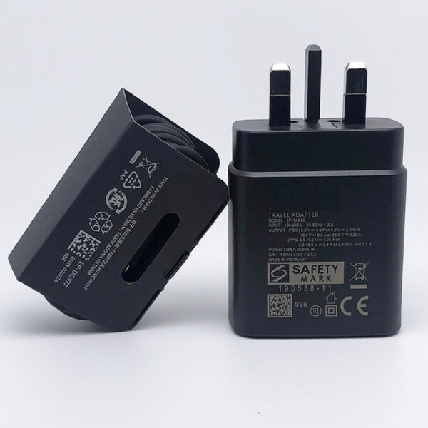 Original Samsung 45W & 25W PD Super Fast Wall Charger With USB Type-C to C Cable - Image 26
