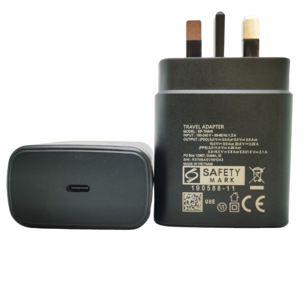 Original Samsung 45W & 25W PD Super Fast Wall Charger With USB Type-C to C Cable - Image 5