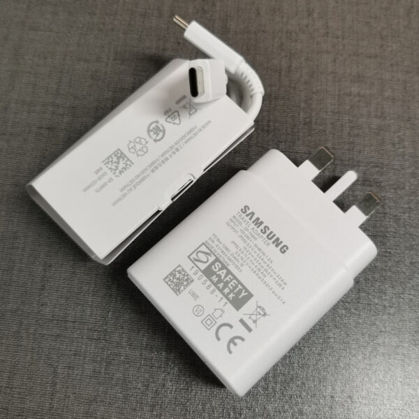 Original Samsung 45W & 25W PD Super Fast Wall Charger With USB Type-C to C Cable - Image 23