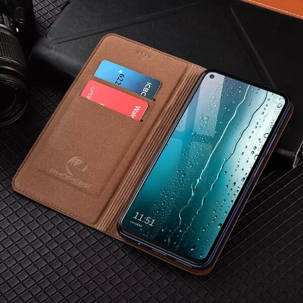 Richboss PU Leather Flip Wallet Case For Oppo A31, A52/A92, A54/A55, A60,A71, A76/A96 & A77/A77s - Image 10