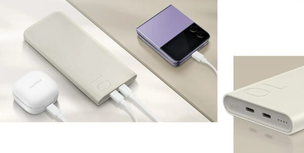 Original SAMSUNG 20,000mAh &10,000mAh Super Fast Charge Metallic Powerbank With Type C-C Cable - Image 9