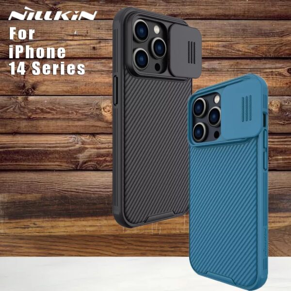 Original NILLKIN CamShield Pro Sliding Camera Protection Phone Case For iPhone Series - Image 14