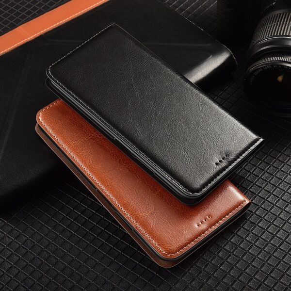 Richboss PU Leather Flip Wallet Case For Oppo A31, A52/A92, A54/A55, A60,A71, A76/A96 & A77/A77s - Image 6