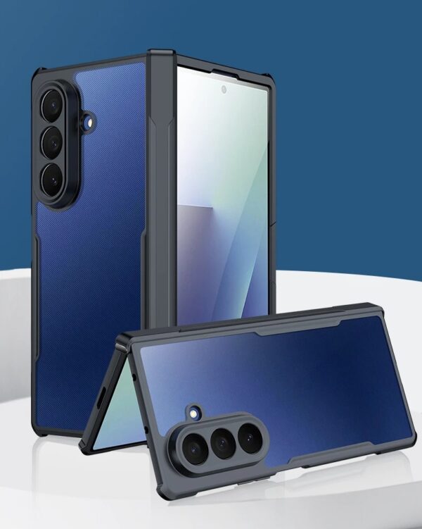 Original Xundd Beatle Series Shockproof Airbag Camera And Screen Protection Anti-Fingerprint Transparent Cover With Magnetic Hinge Protection 360 Degree Case with Built-in Screen Protector For Samsung Galaxy Z Fold7 - Image 17