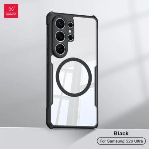 Original Xundd Beatle Series Shockproof Airbag Camera And Screen Protection Anti-Fingerprint Transparent Back Cover For Samsung Galaxy S26 Ultra, S25 Ultra & S24 Ultra