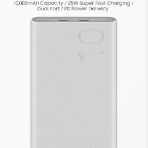 Original SAMSUNG 20,000mAh &10,000mAh Super Fast Charge Metallic Powerbank With Type C-C Cable - Sam 10,000mAh