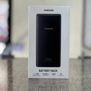 Original SAMSUNG 20,000mAh &10,000mAh Super Fast Charge Metallic Powerbank With Type C-C Cable - Sam 20,000mAh 25W